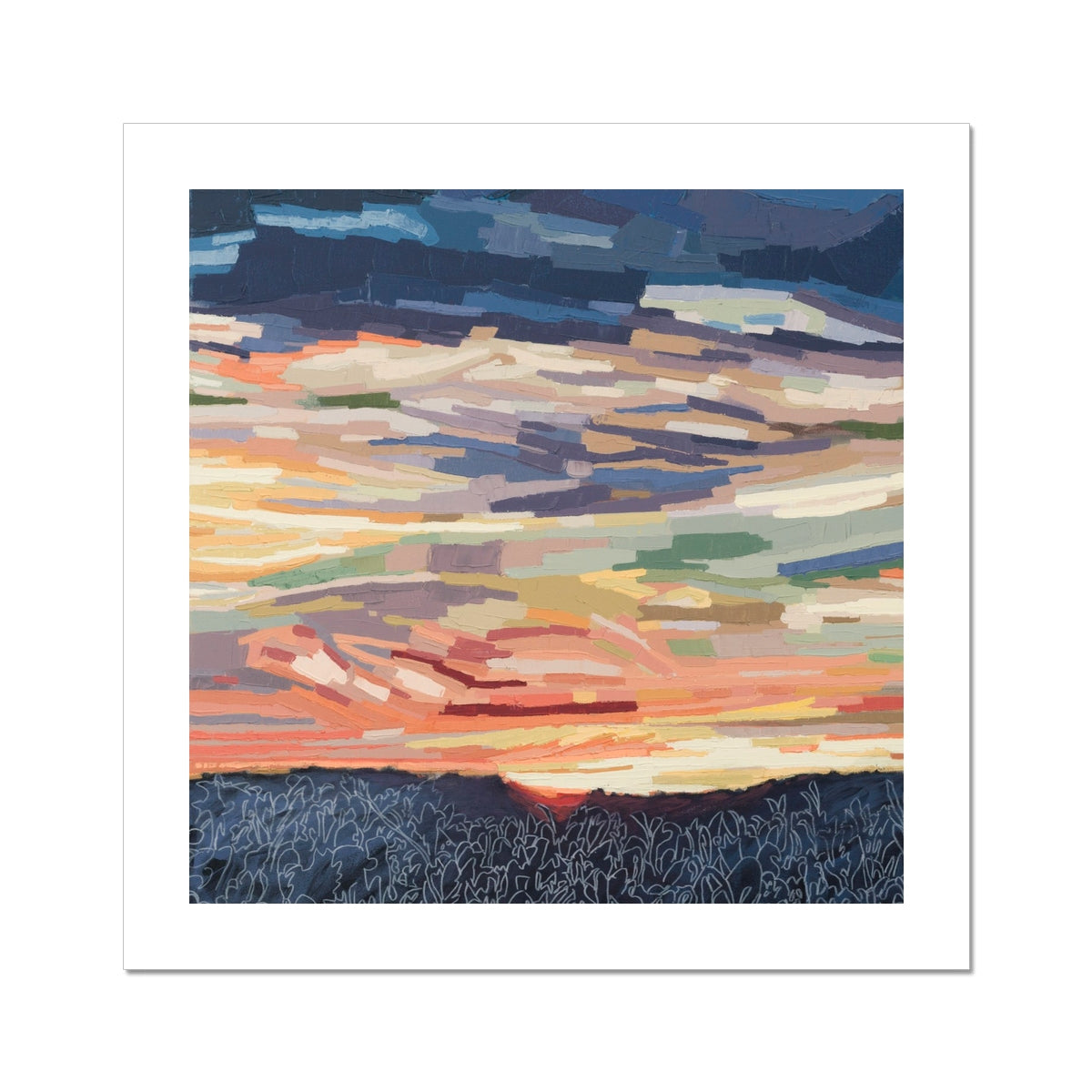 Beyond the Hedge LEFT Fine Art Print
