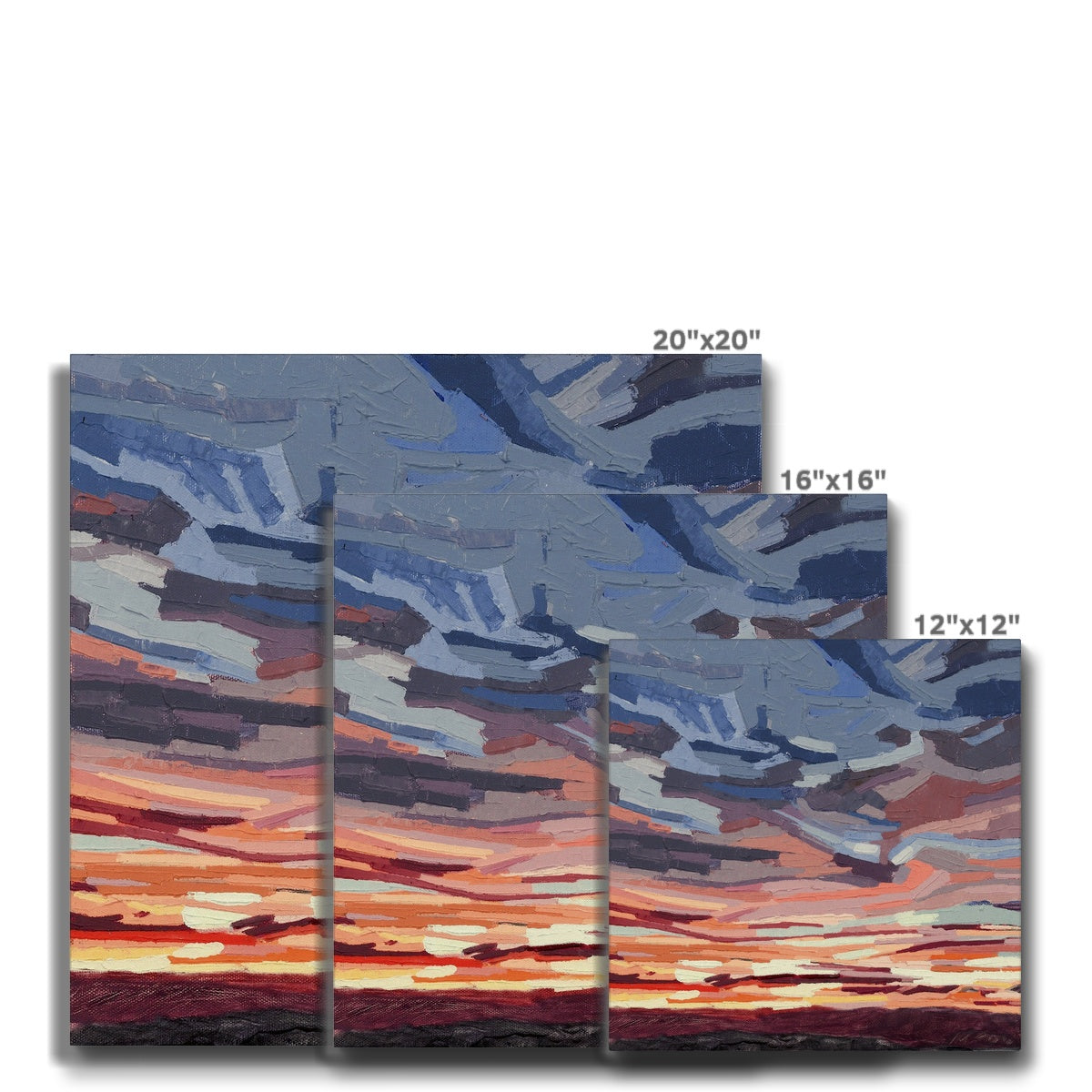 Clouds 1 - 2025 Canvas
