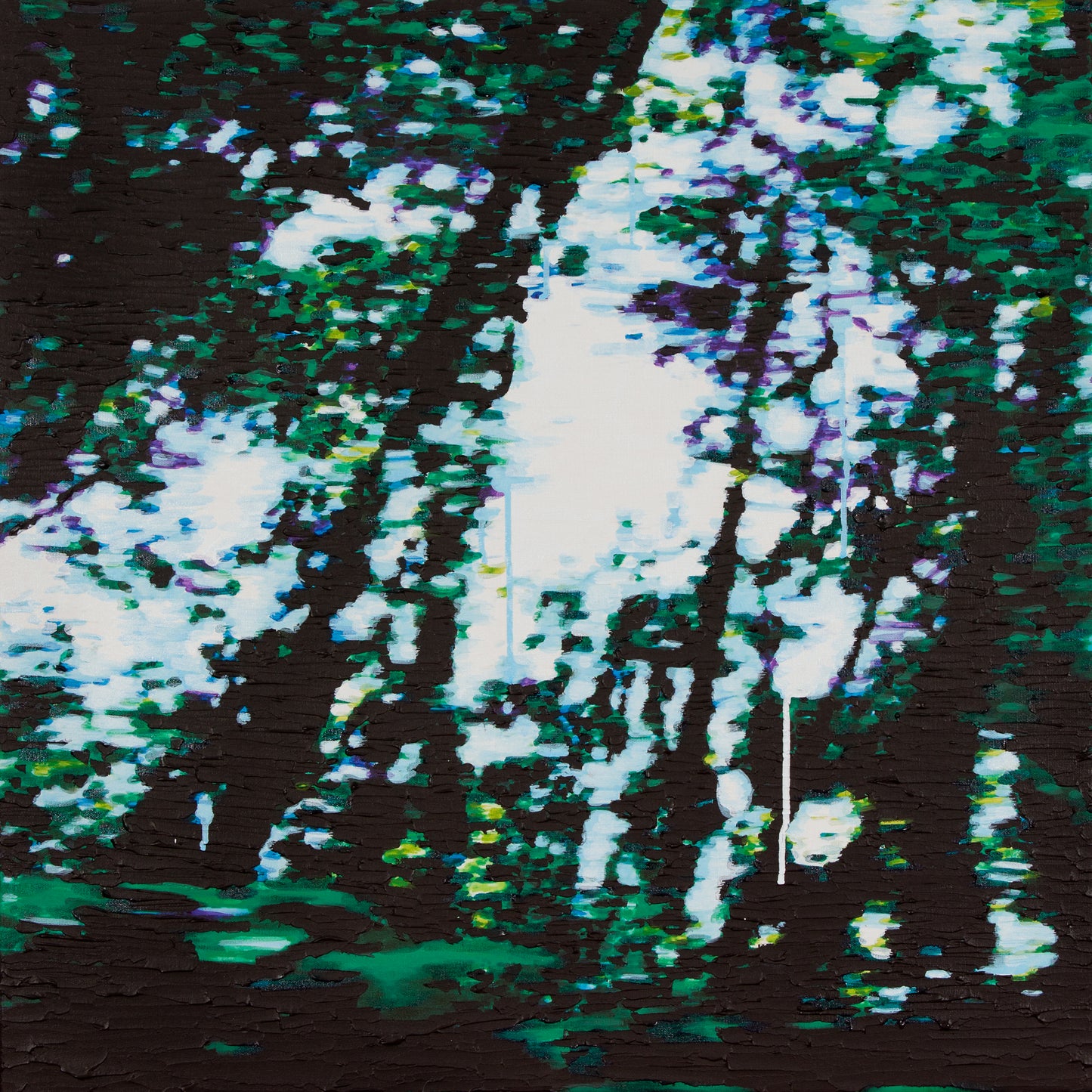 'Fleeting' - 150w x 75h x 4d cm, diptych