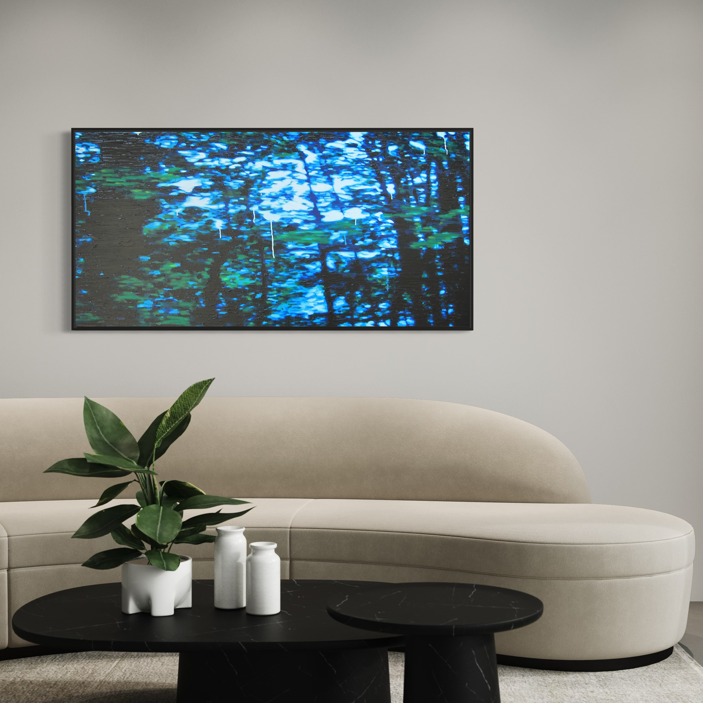 'A Moment in Time 1' - 150w x 75h x 4d cm