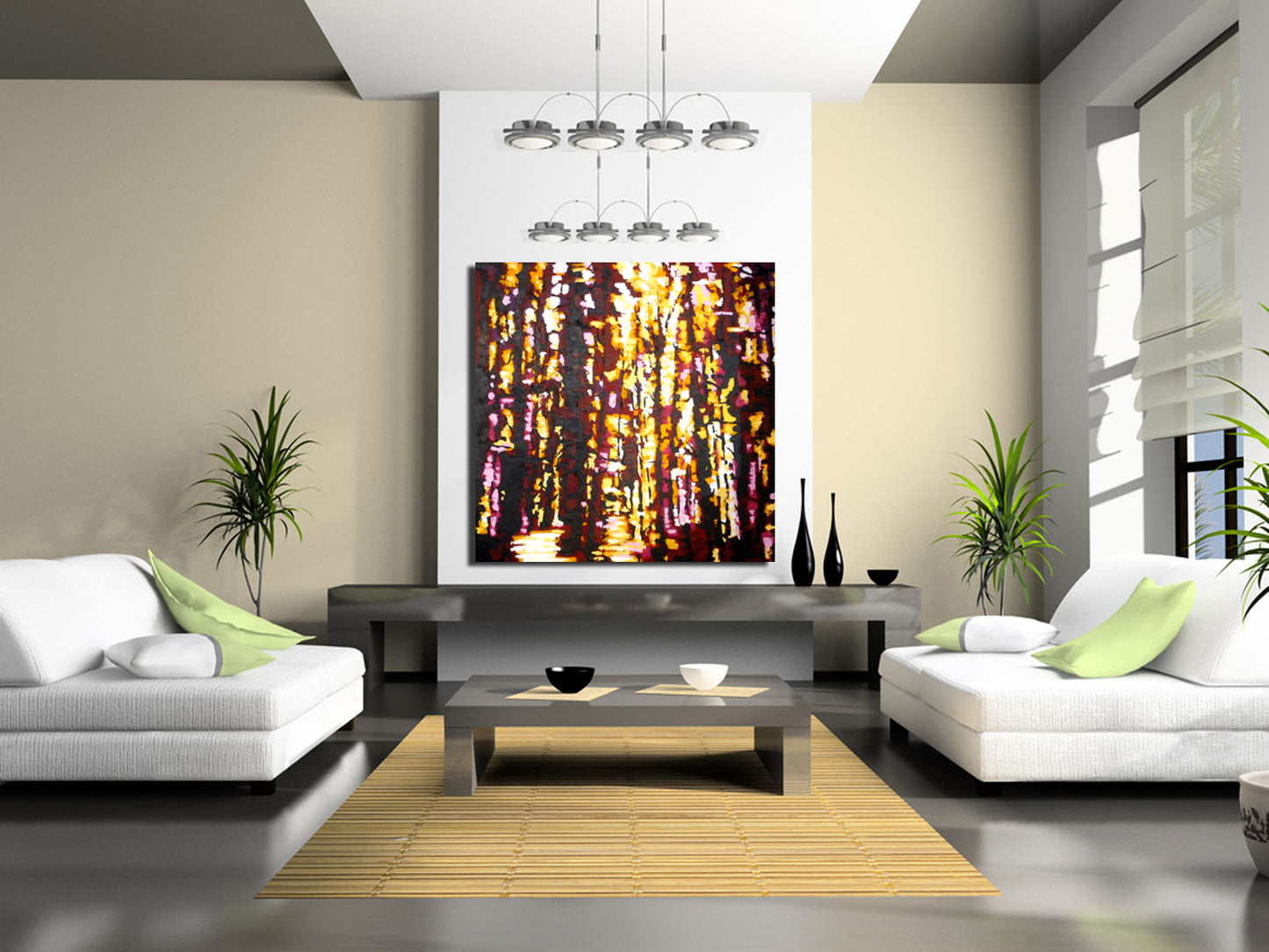 'Beech Sunset 2' - 100w x 100h x 4d cm