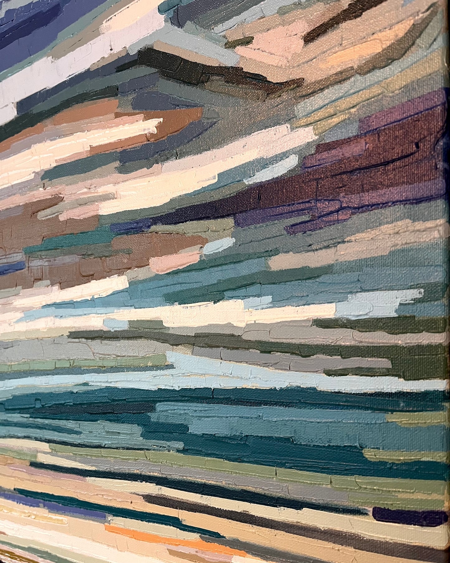 'Beyond the Hedge' - 100h x 100w x 5d cm