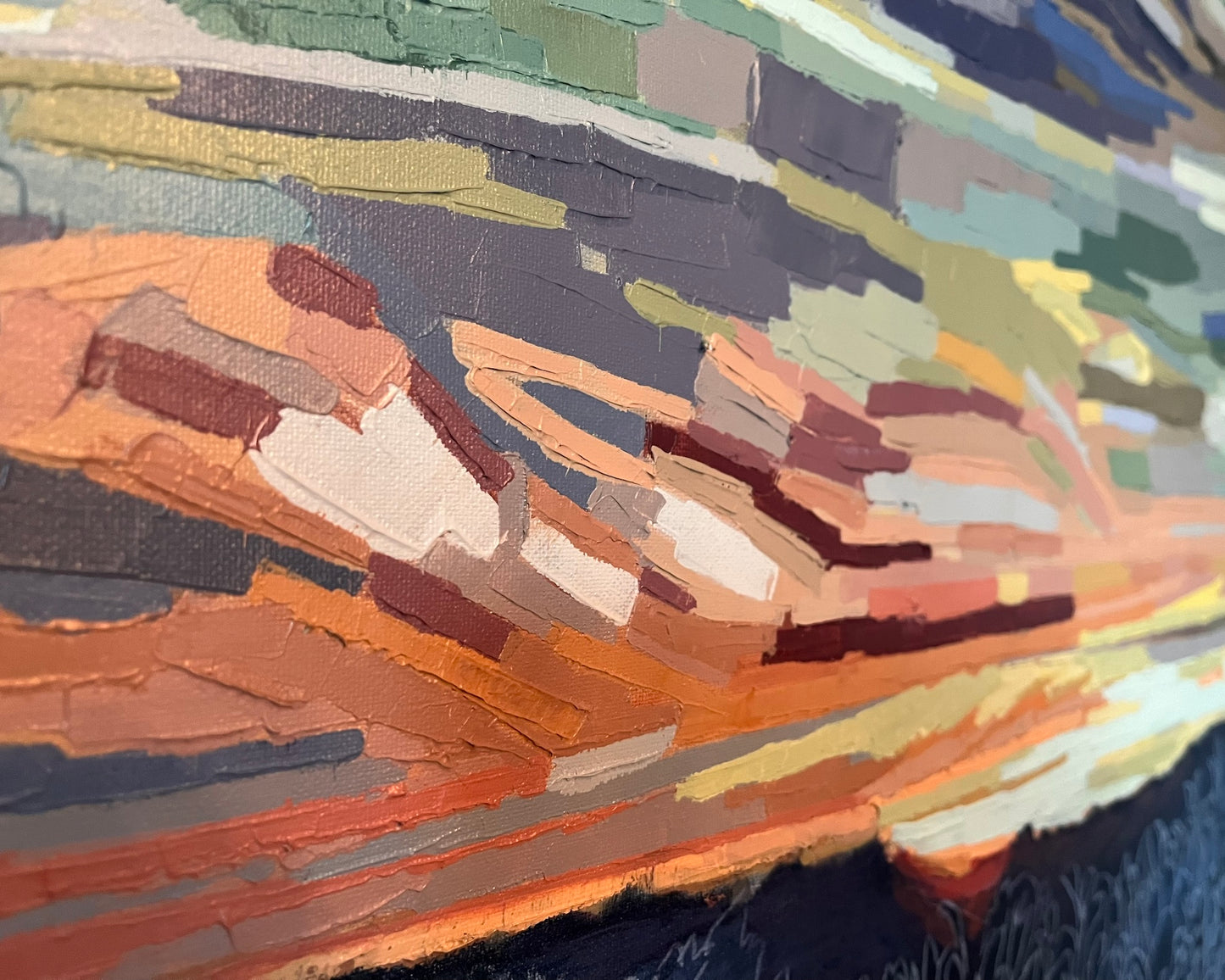 'Beyond the Hedge' - 100h x 100w x 5d cm