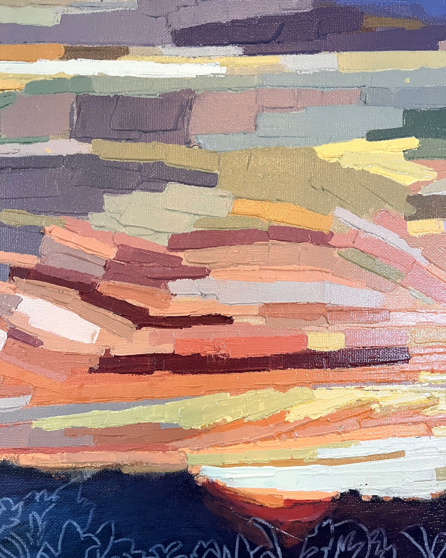 'Beyond the Hedge' - 100h x 100w x 5d cm