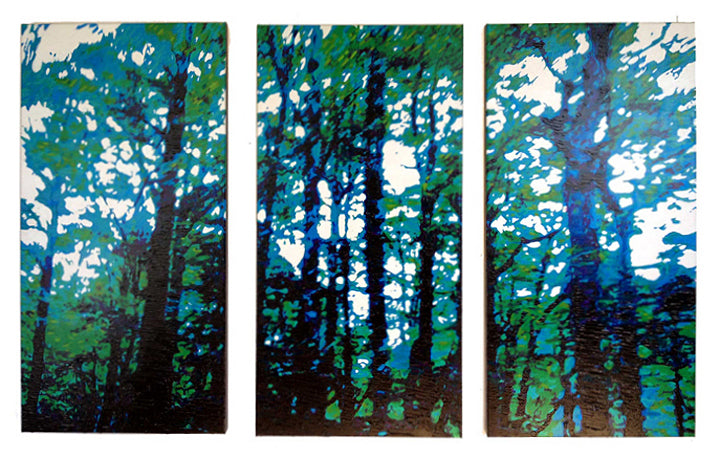 'A Moment in Time' - 180w x 120h x 4d cm, triptych