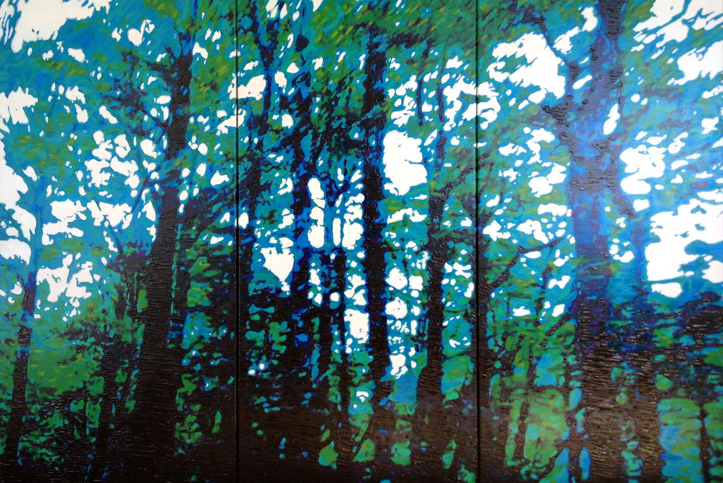 'A Moment in Time' - 180w x 120h x 4d cm, triptych