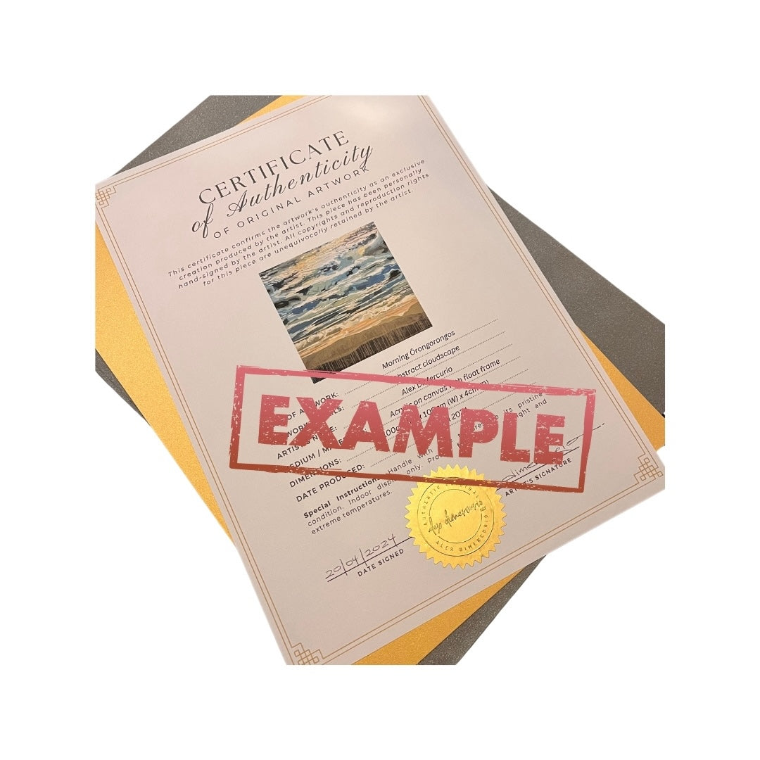 'Shine Through' | 102w x 76h cm | ASAA REGIONAL GOLD AWARD WINNER