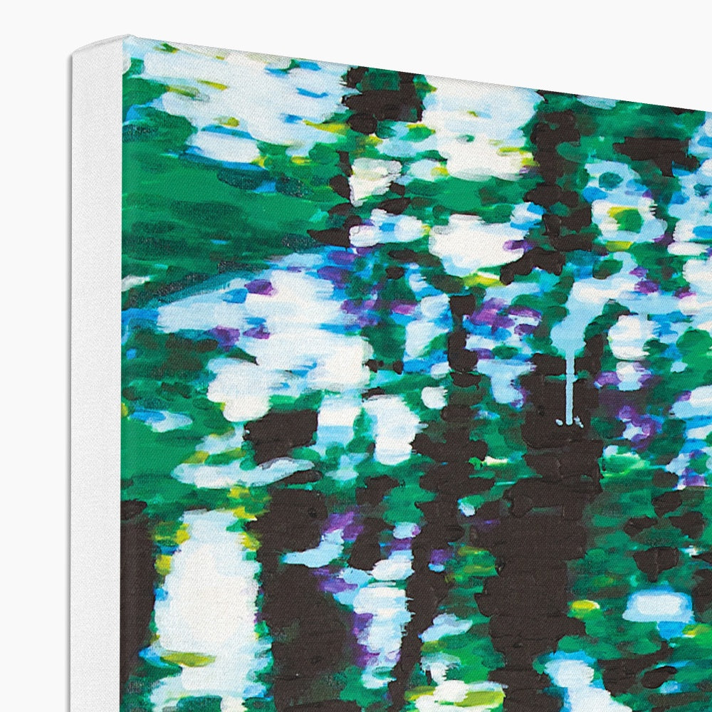 Fleeting (Diptych RIGHT side) - Framed Canvas Print