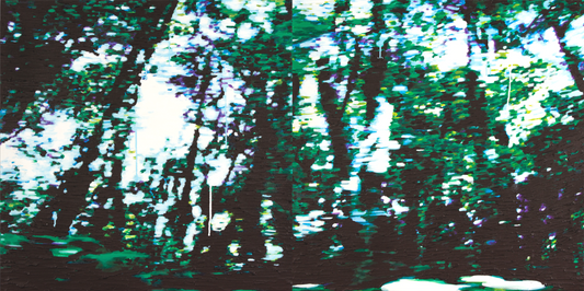 'Fleeting' - 150w x 75h x 4d cm, diptych