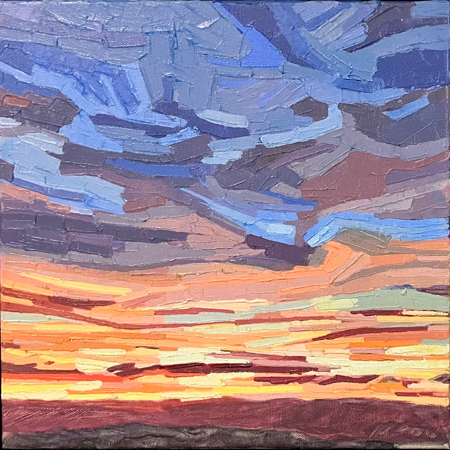 'Clouds 1' - 30w x 30h x 5d cm