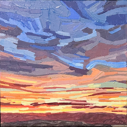 'Clouds 1' - 30w x 30h x 5d cm