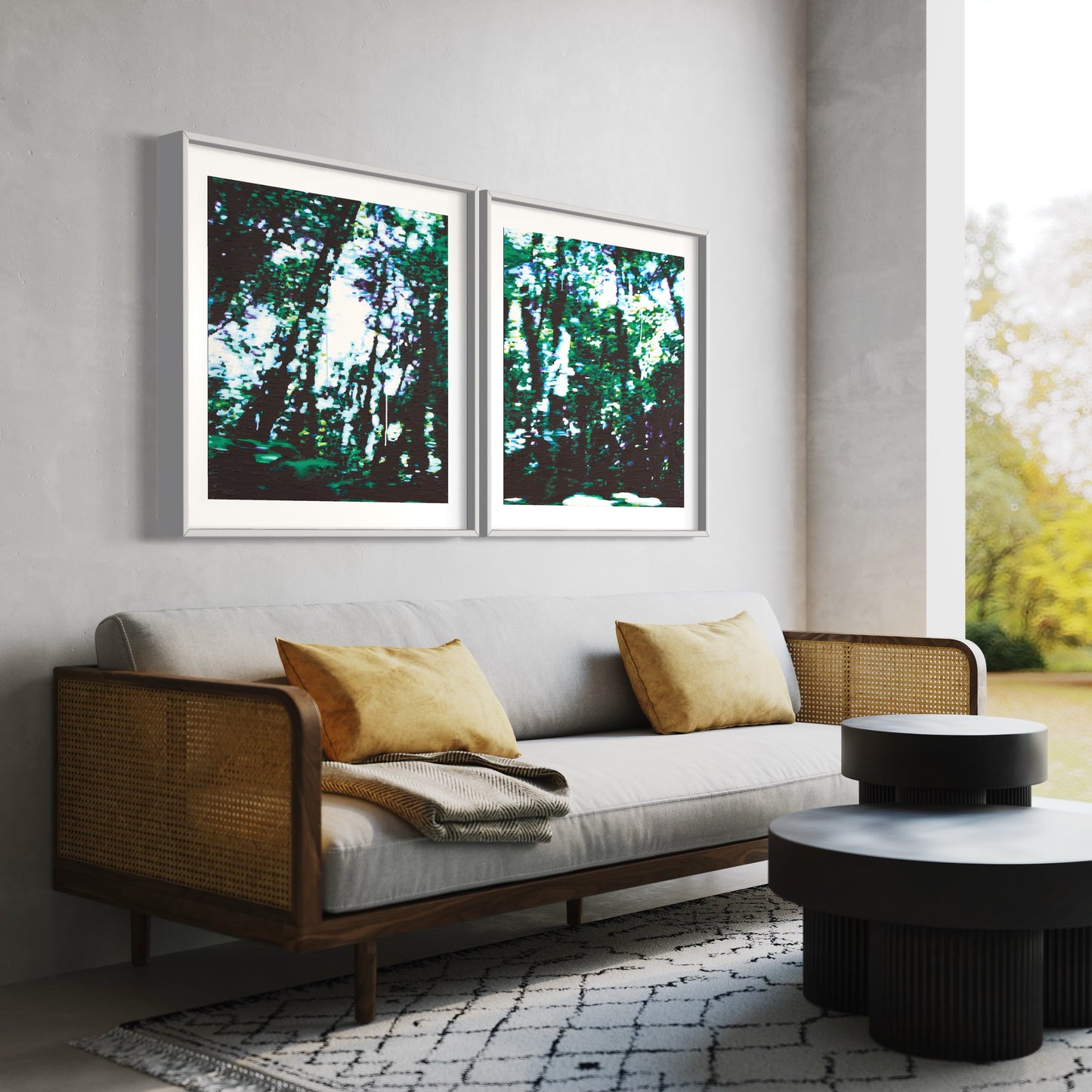 Fleeting (Diptych RIGHT side) - Classic Framed Print