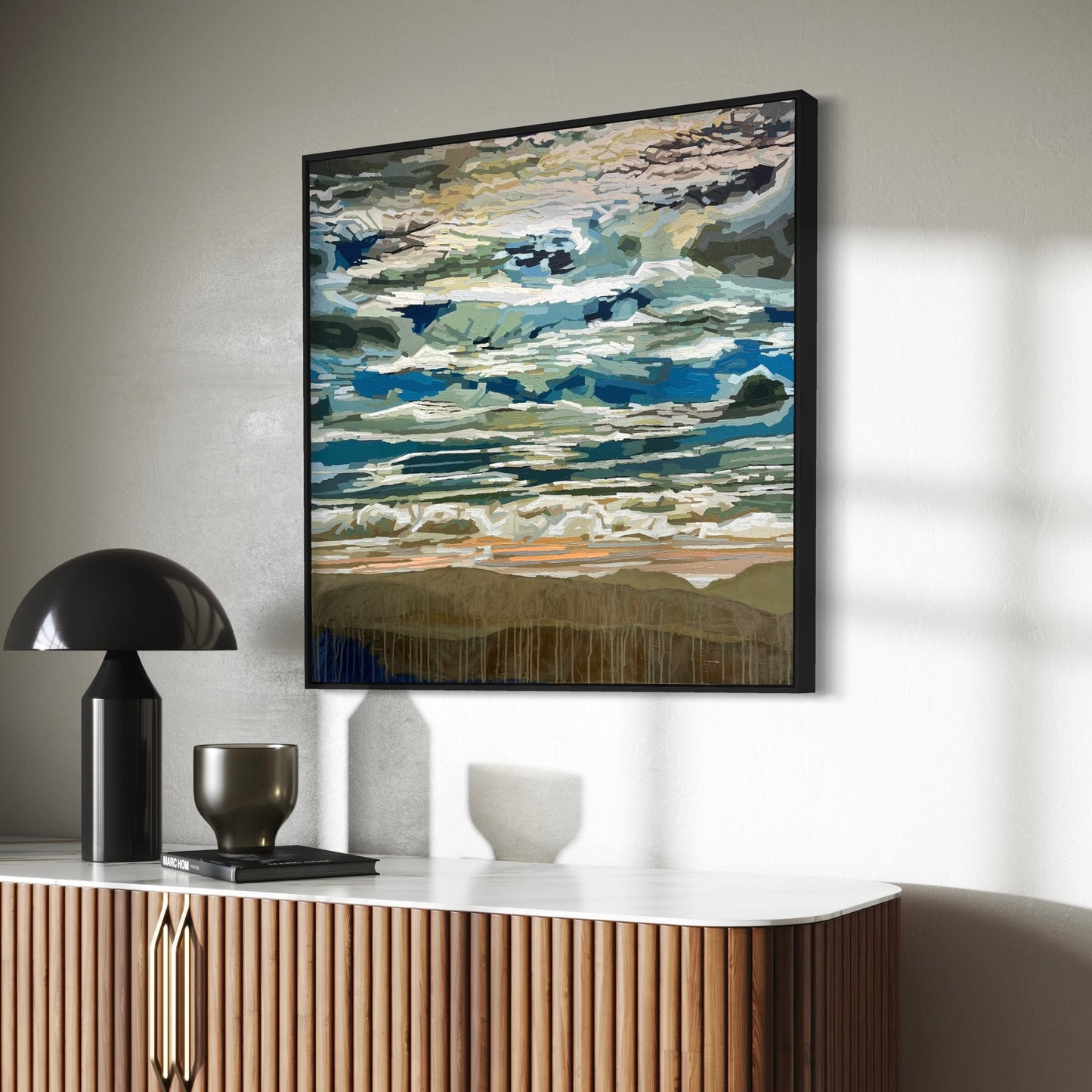 'Morning Ōrongorongos' - 100h x 100w x 5d cm