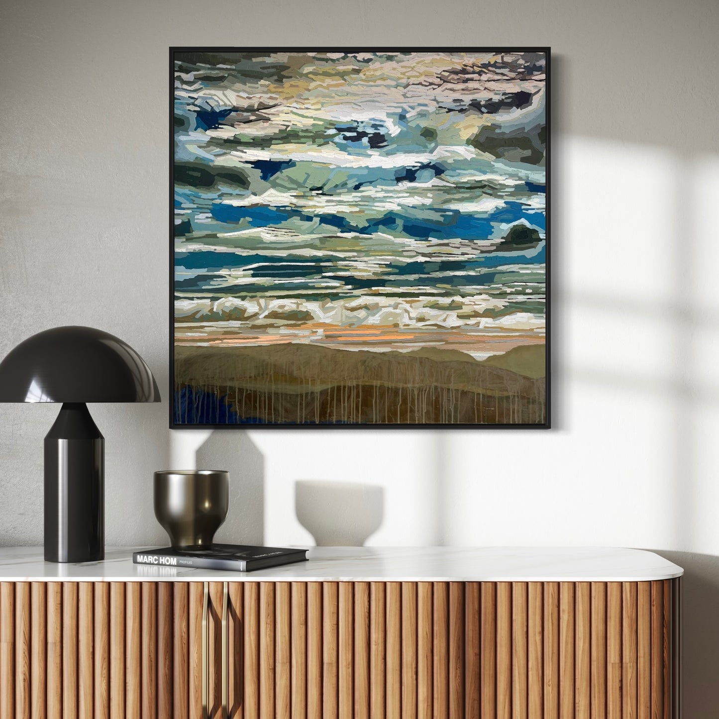 'Morning Ōrongorongos' - 100h x 100w x 5d cm