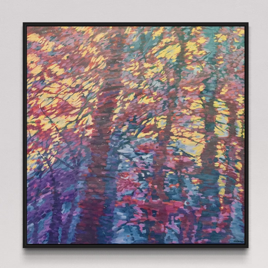 Original Painting - 'It's All Good' - 75w x 75h x 5d cm