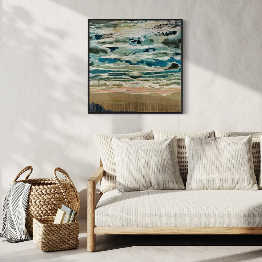 Morning Ōrongorongos - Framed Canvas SIGNED Print