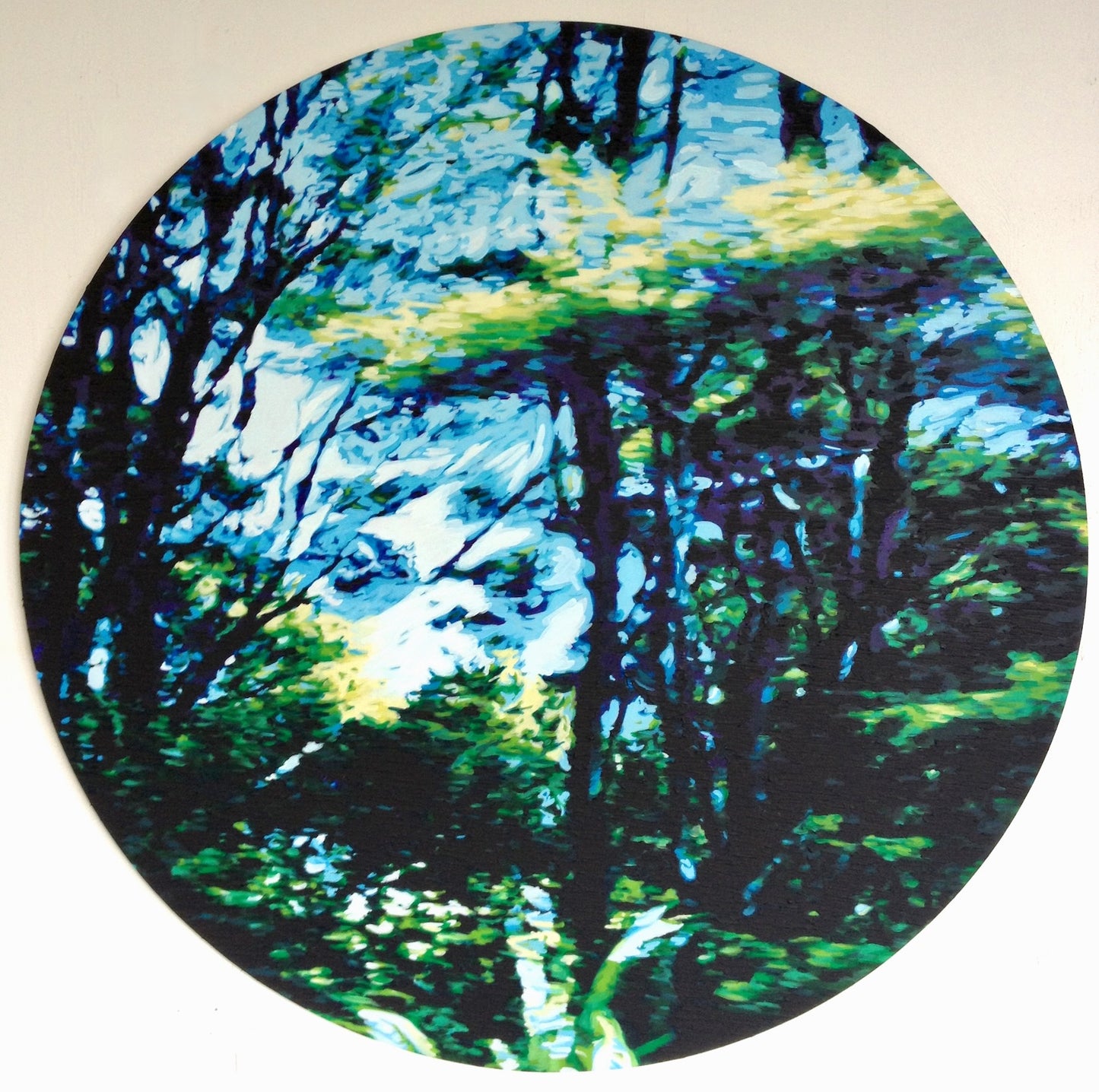 'Secret Paradise' - 80cm round
