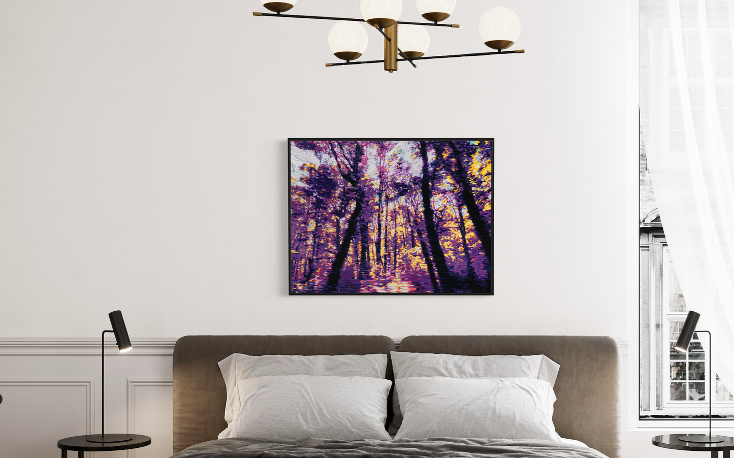 Original Painting - 'Wonderful Wanders' - 105 w x 80 h x 5d cm - Award Winner