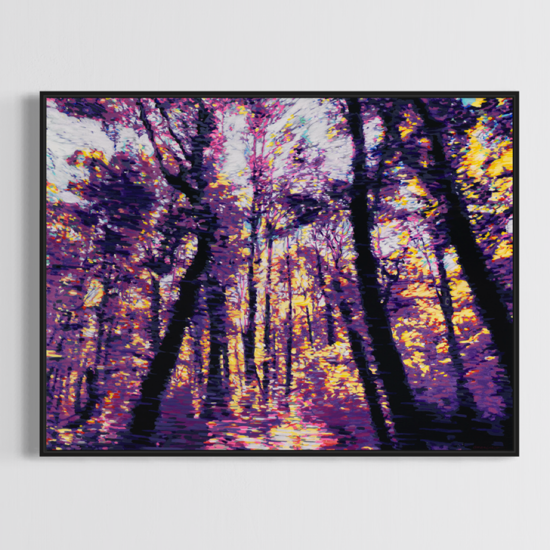 Original Painting - 'Wonderful Wanders' - 105 w x 80 h x 5d cm - Award Winner