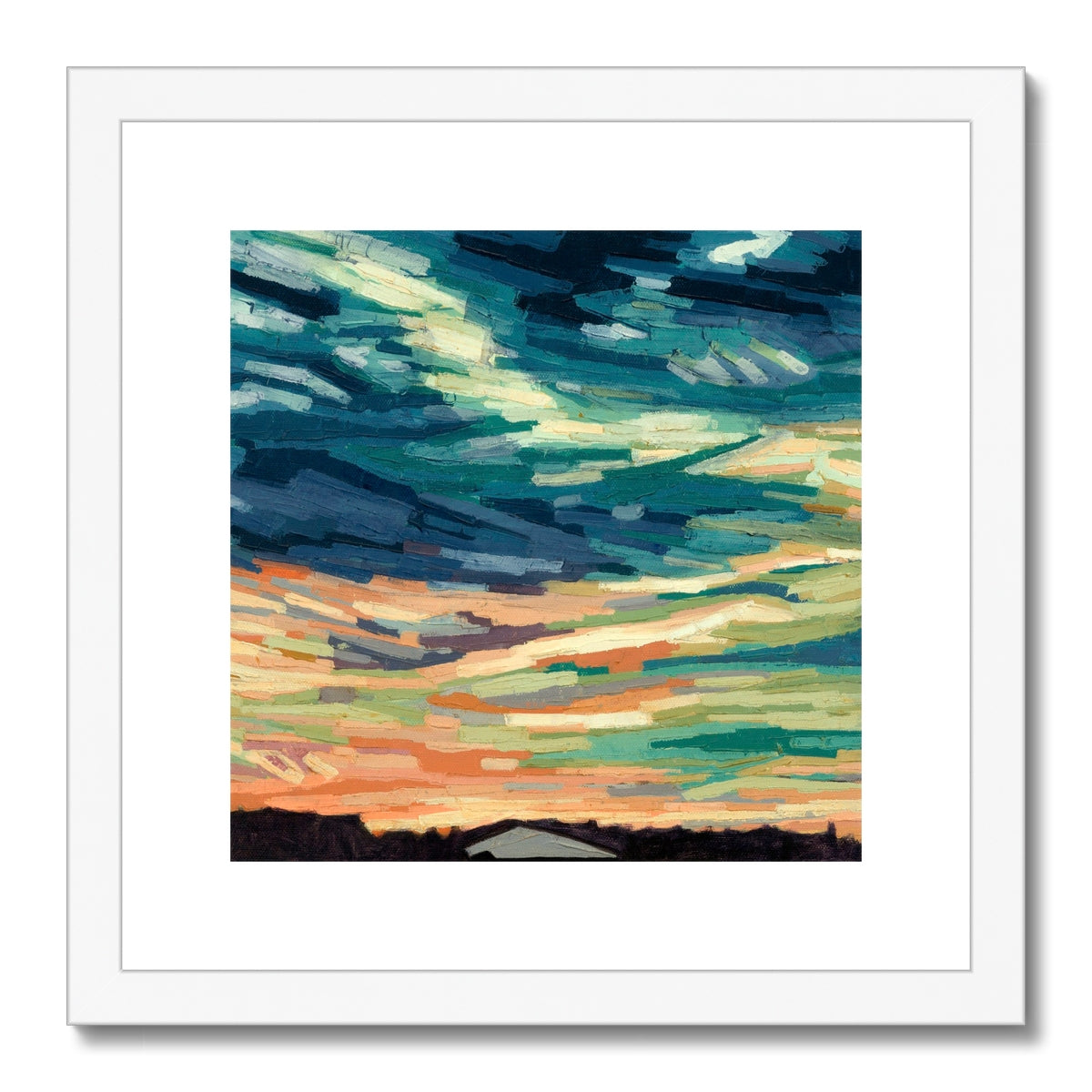 Clouds 2 - 2025 Framed & Mounted Print