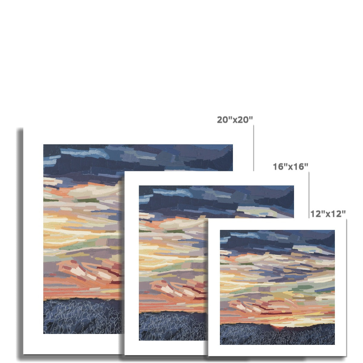 Beyond the Hedge LEFT Fine Art Print