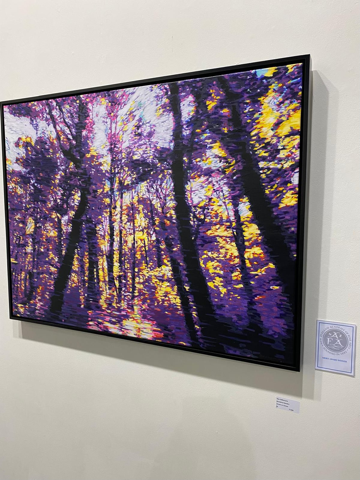 Original Painting - 'Wonderful Wanders' - 105 w x 80 h x 5d cm - Award Winner