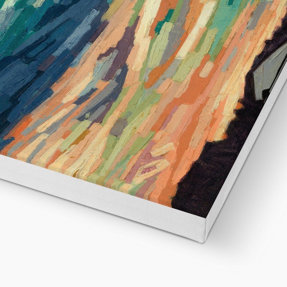 Clouds 2 - Framed Canvas Print