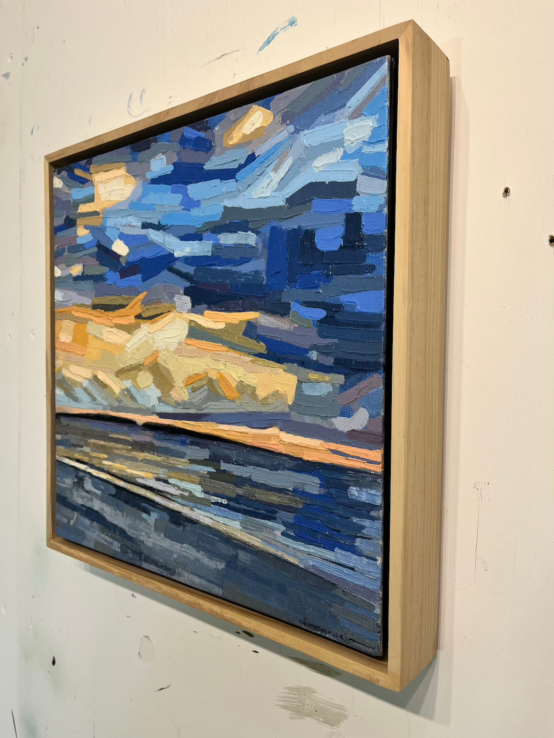 A Sky We Once Knew in studio right side