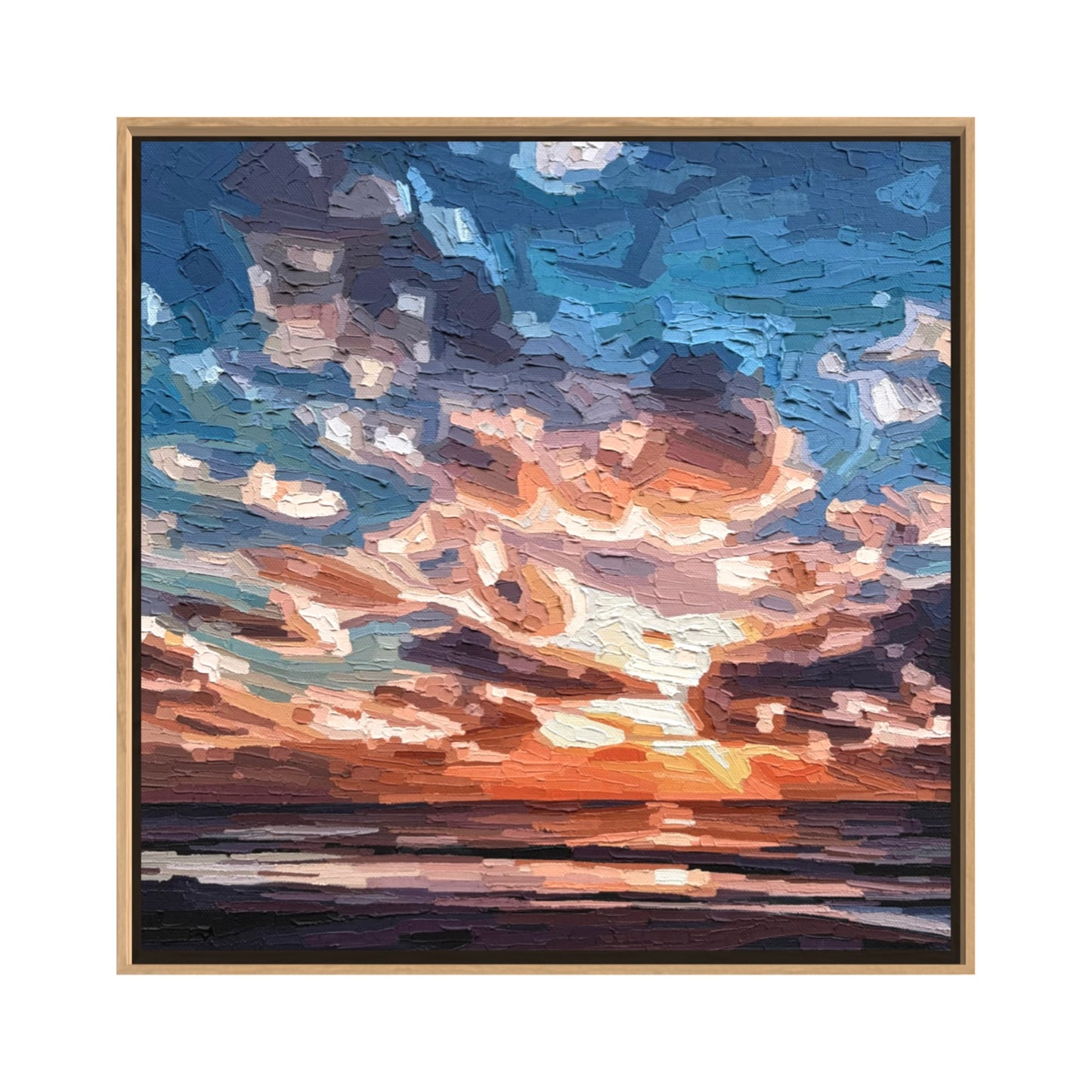 'Echos of Light' | 30w x 30h cm