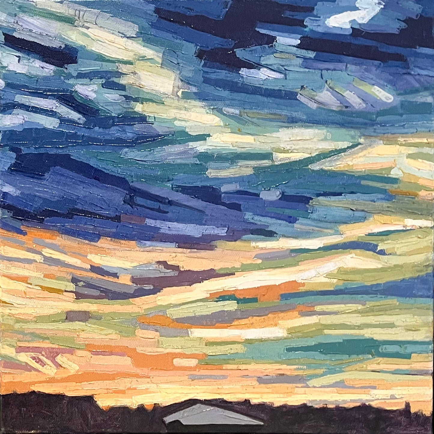 'Clouds 2' - 30w x 30h x 5d cm