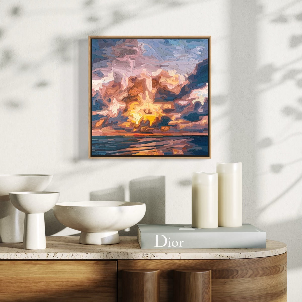 'Light Always Finds A Way' | 30w x 30h cm | ON HOLD | Enquiries Welcome