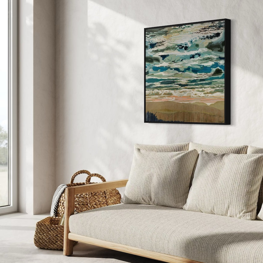 Morning Ōrongorongos - Framed Canvas SIGNED Print