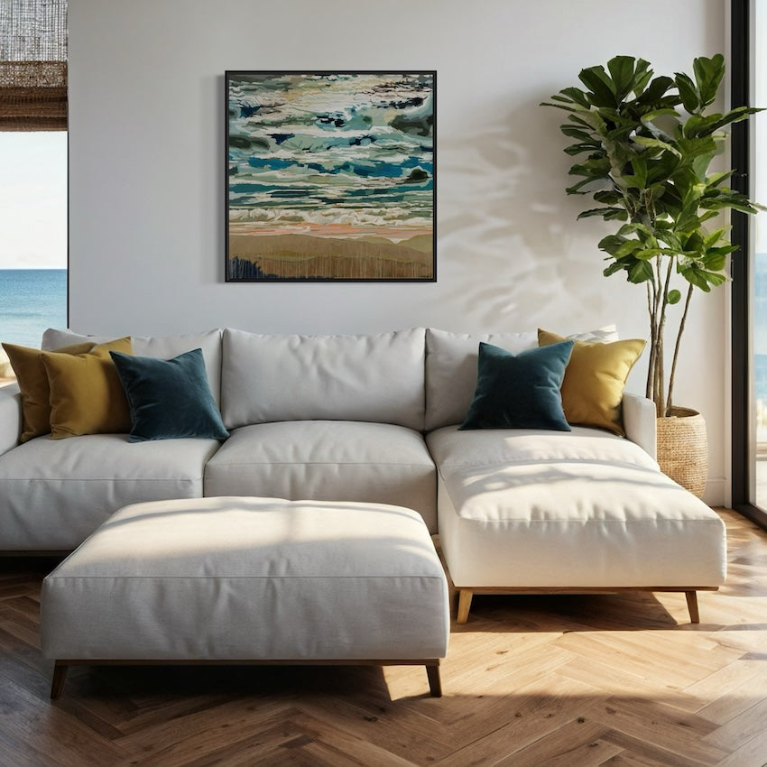 Morning Ōrongorongos - Framed Canvas Print