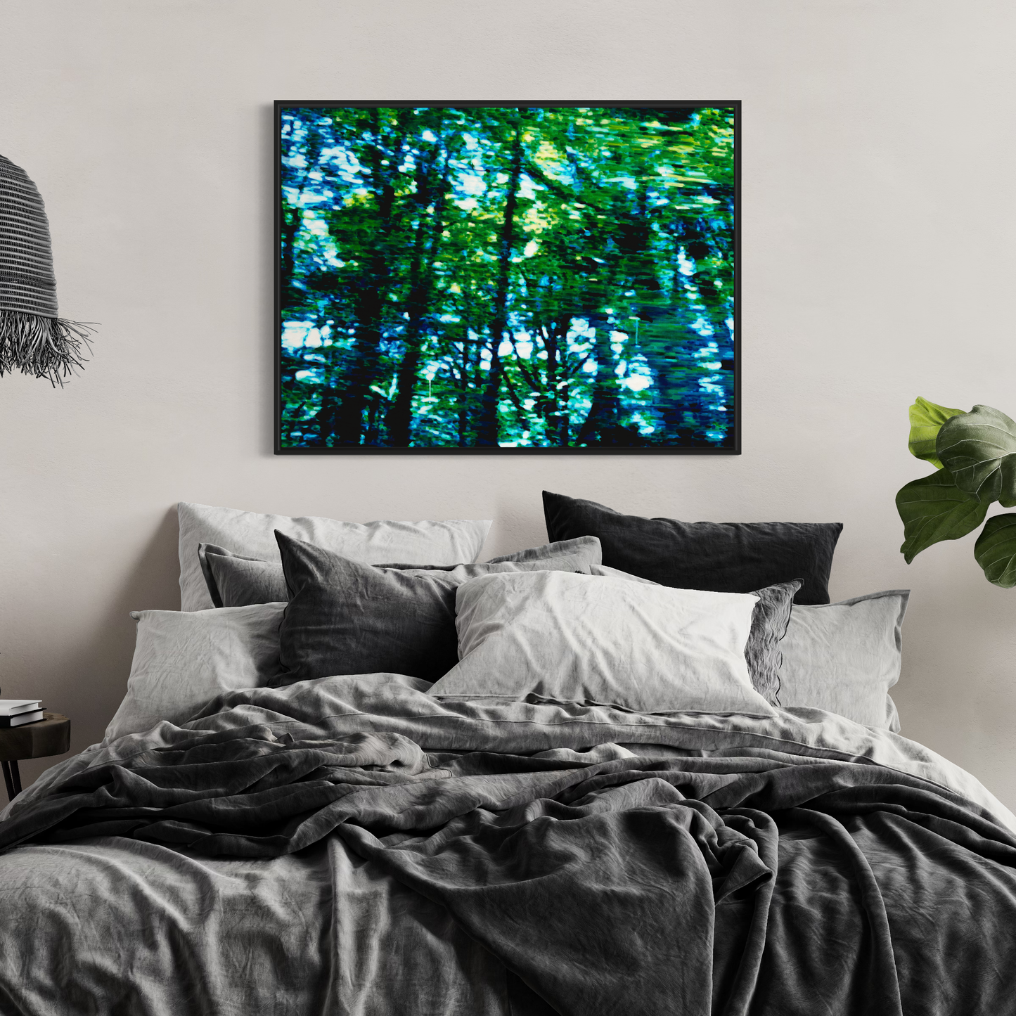 But a Moment - Framed Canvas Print