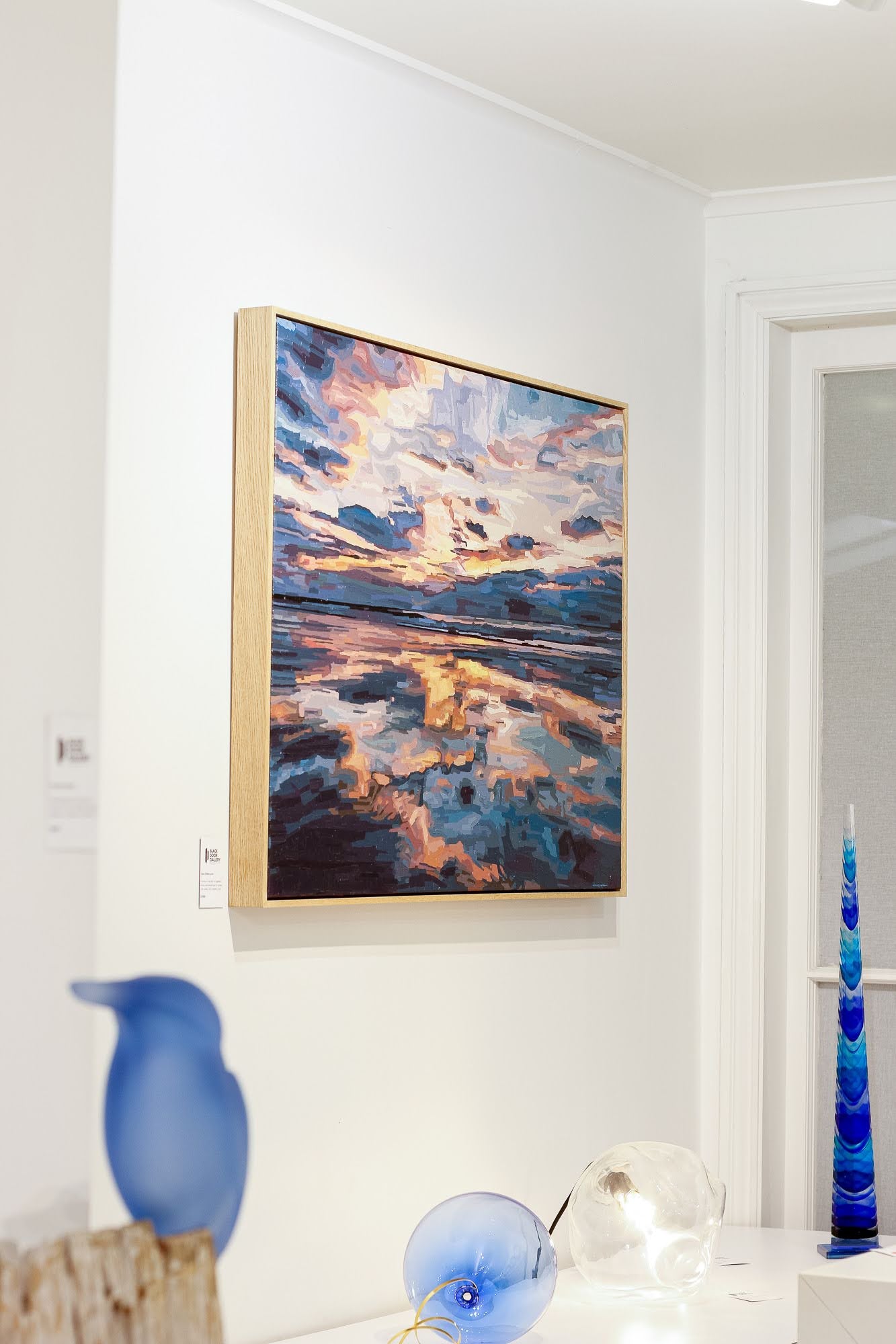 'Horizons That Hold Us Together' | 102w x 76h cm | Available from Black Door Gallery, Parnell