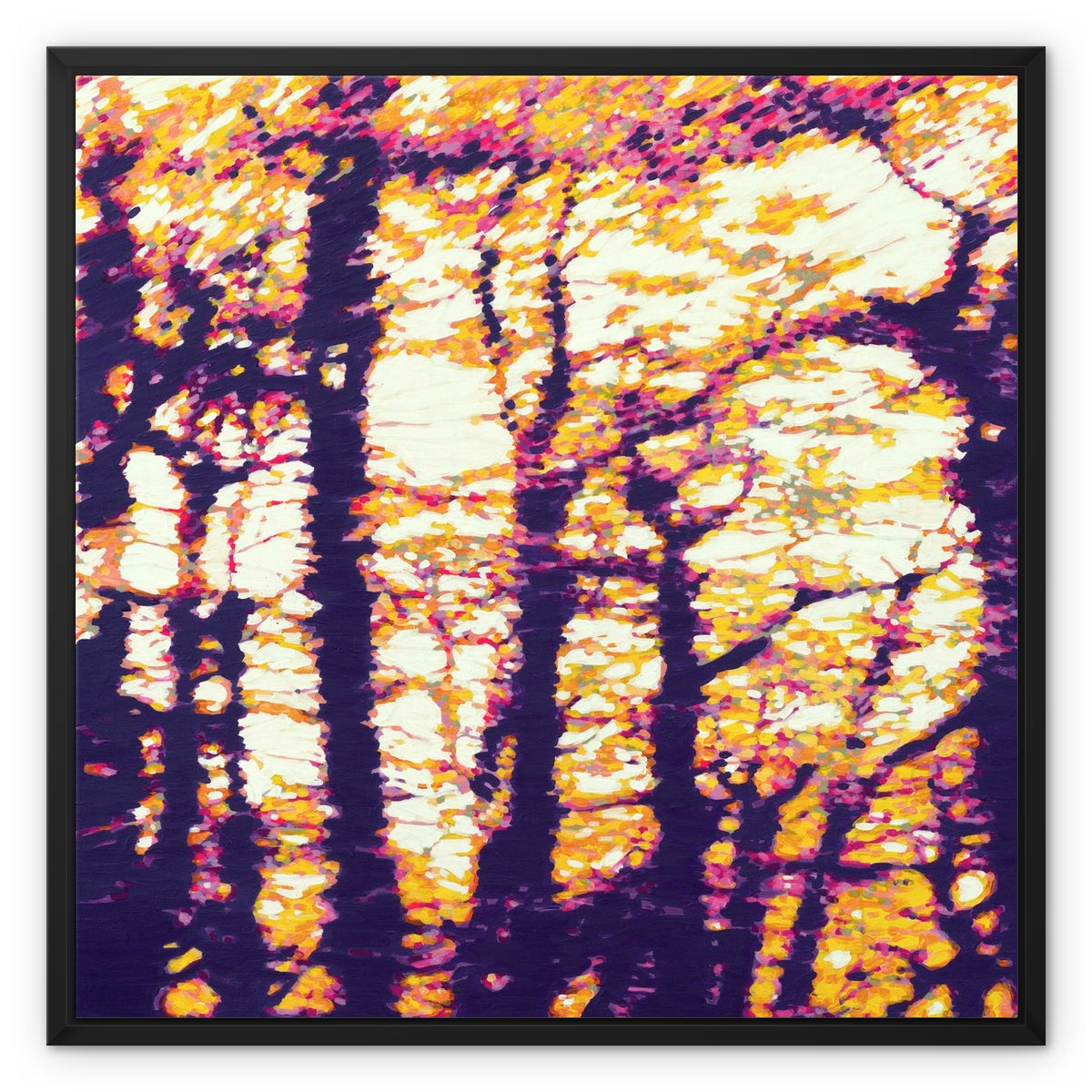 Sweet As - Framed Canvas Print - FULL