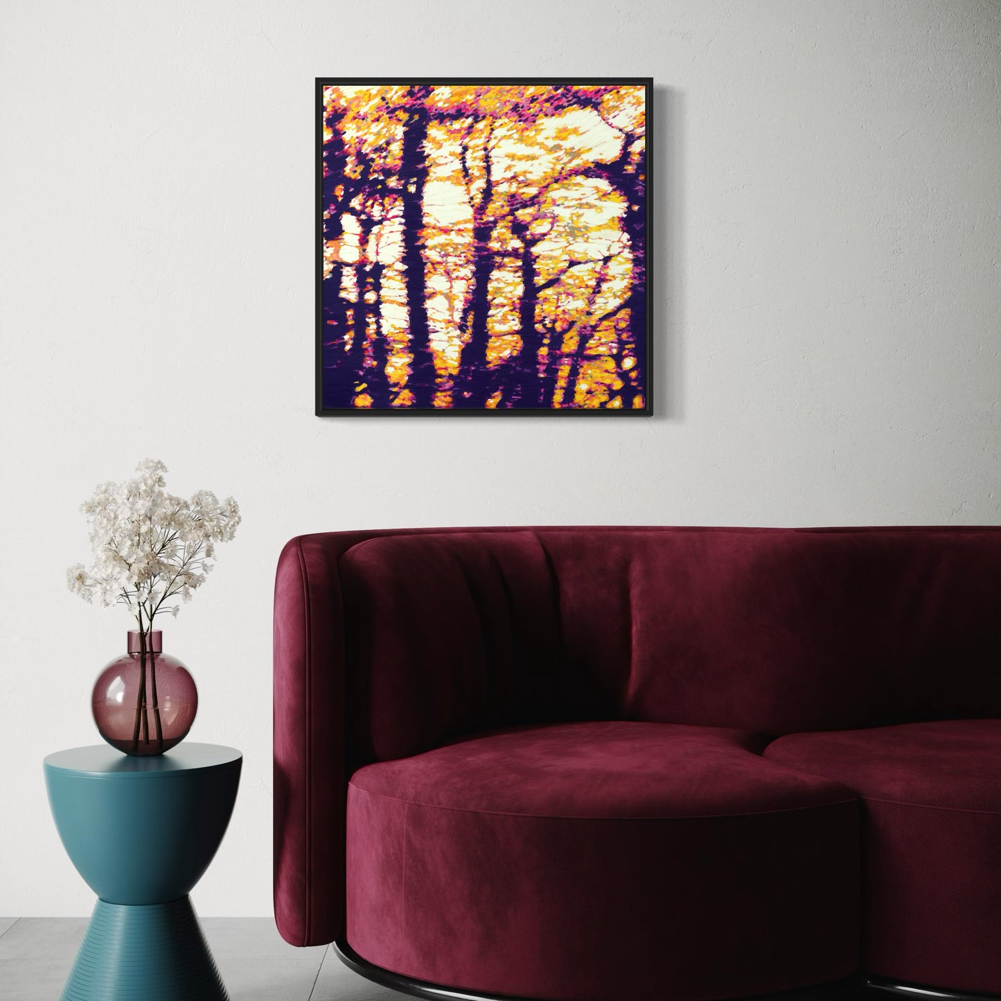 Sweet As - Framed Canvas Print