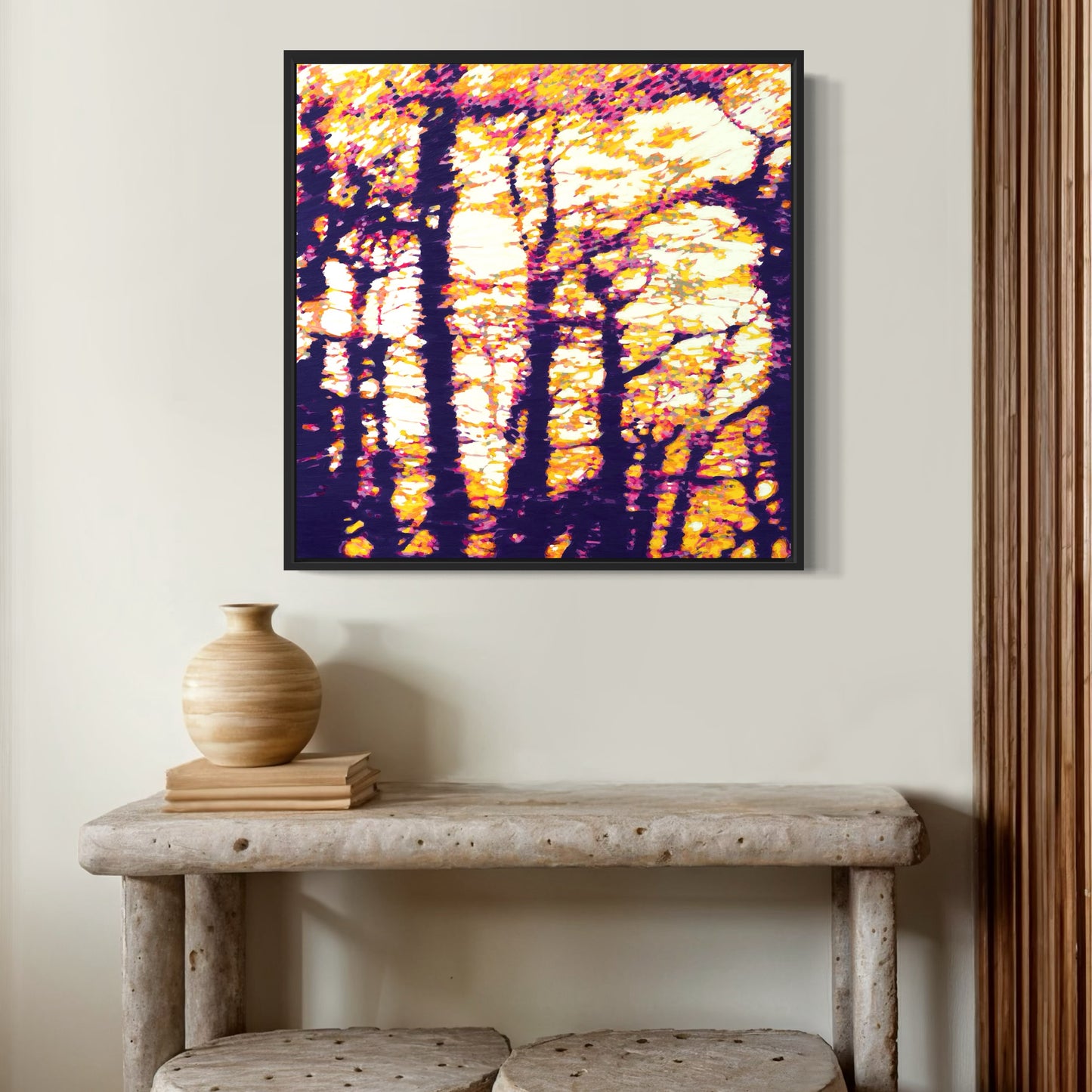 Sweet As - Framed Canvas Print