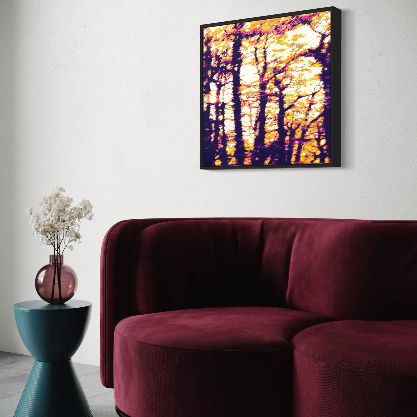 Sweet As - Framed Canvas Print