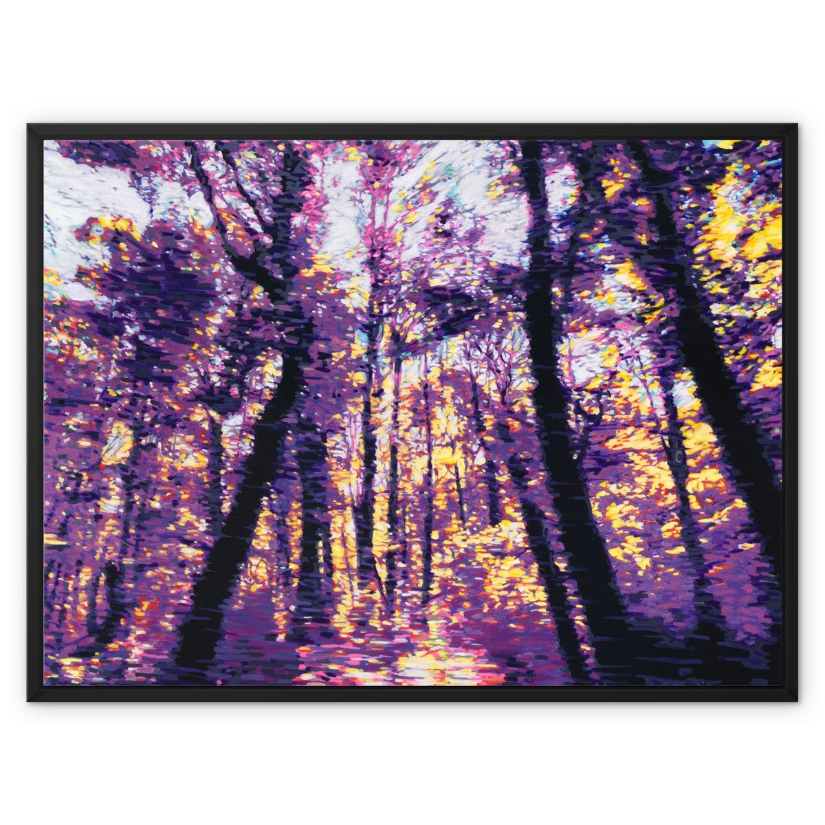 Wonderful Wanders - Framed Canvas Print