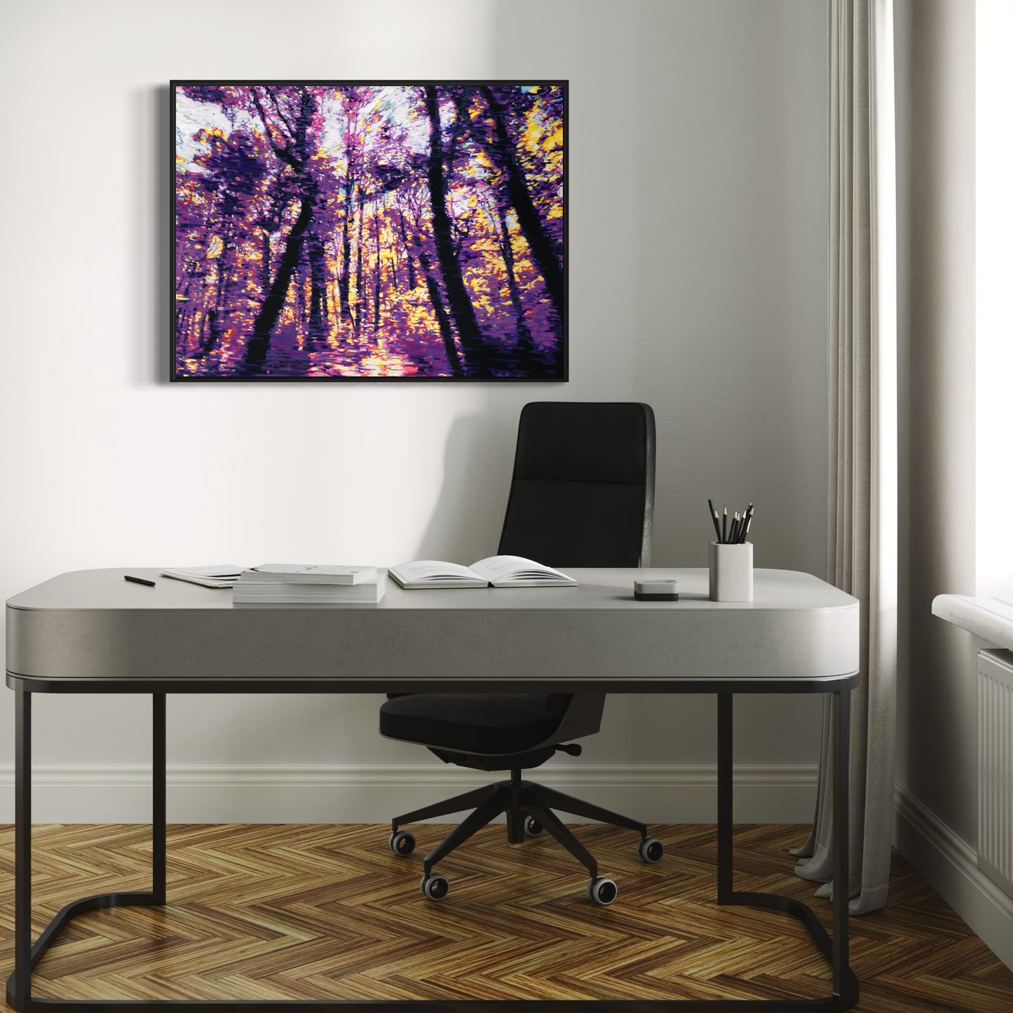 Wonderful Wanders - Framed Canvas Print