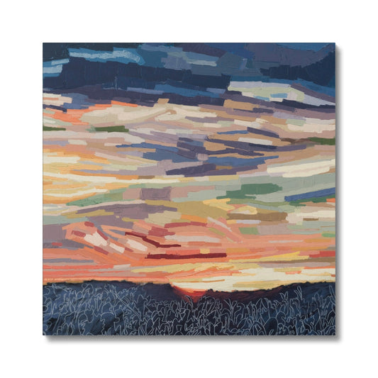 Beyond the Hedge LEFT Canvas